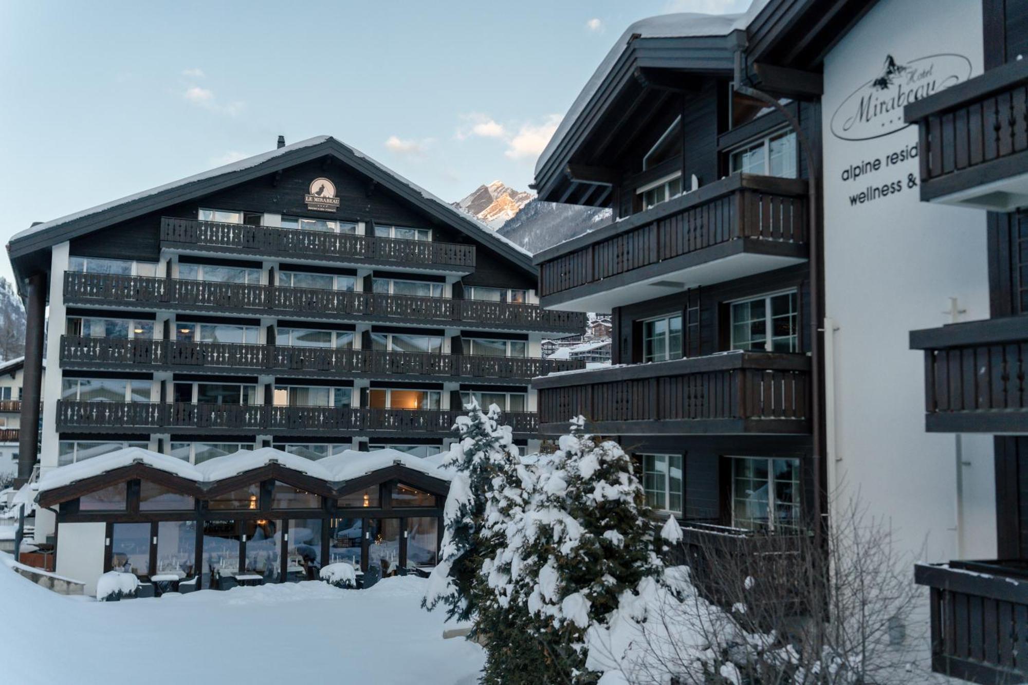 เลอ มิลาโบ โฮเต็ล แอนด์ สปา Hotel เซอร์แมท ภายนอก รูปภาพ